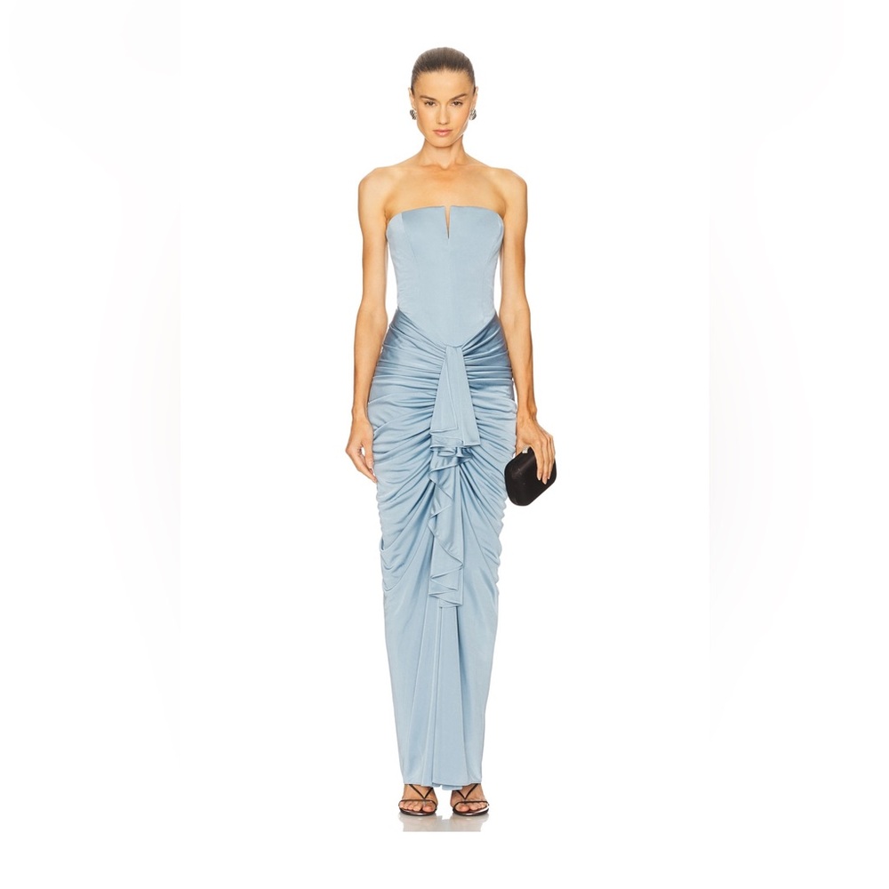 Et Ochs Selena Gown in Cerulean Frost